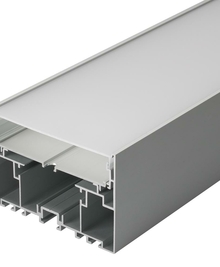 Алюминиевый профиль для светодиодных лент PROF-LINE-10570-2500 ANOD+OPAL